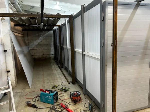 Производственный процесс на заводе металлоконструкций - кадр 9